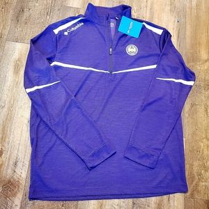 Columbia PGA Golf Mens Omni wick Scorecard Pullover size M